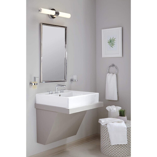 Grohe GROHE 40448001 Essentials Seifenspender mit silbernem Halter 1