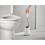 Joseph Joseph Joseph Joseph toiletborstelhouder Flex Lite polypropyleen wit 2