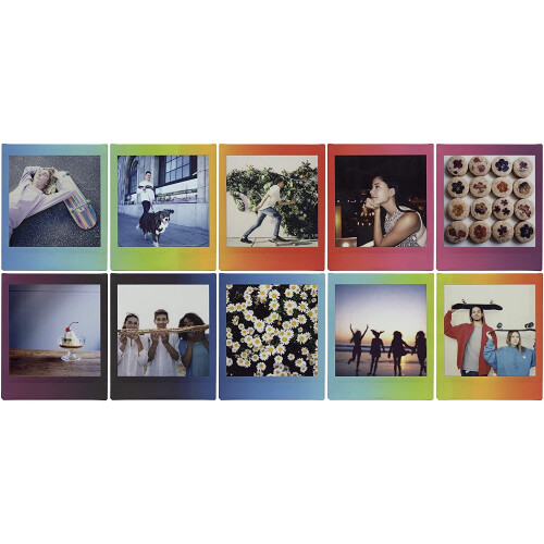 Fujifilm APN compact Fujifilm instax square sq10/sq6/sq1 rainbow (10 poses) 2