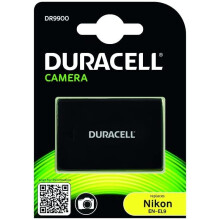 Duracell Premium Analog Nikon EN-EL9 EN-EL9e Battery D40 D60 D3000 D5000 7.4V 1100mAh, black