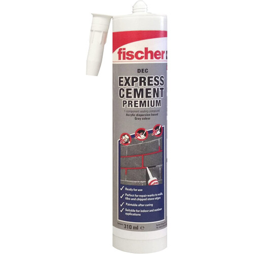 Fischer fischer 523856 Express Mortar Cement Grey
