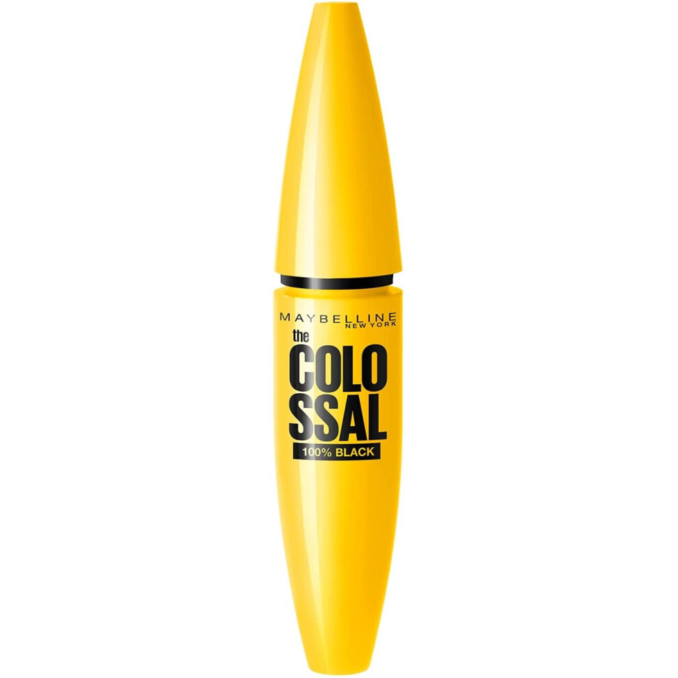 Maybelline Colossal Mascara 100% Black, 10.7ml