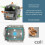 Catit Catit Cabrio Cat Carrier, Blue Grey 6