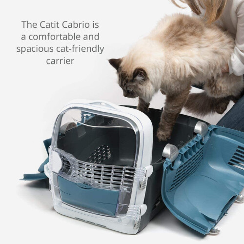 Catit Catit Cabrio Cat Carrier, Blue Grey 1