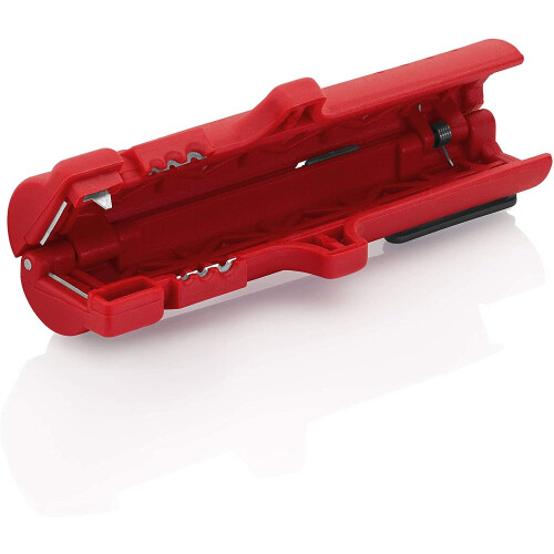 Knipex Εργαλείο απογύμνωσης KNIPEX για επίπεδο και στρογγυλό καλώδιο (125 mm) 16 64 125 SB 1