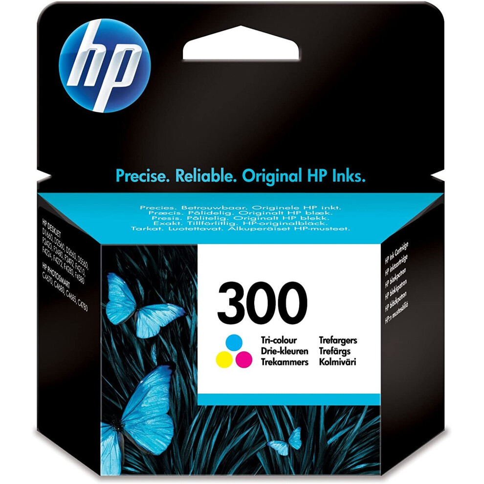 HP 300 Ink Cartridge Ã¢â 1 x Colour (Cyan, Magenta, Yellow Ã¢â 165 Pages Hard Case