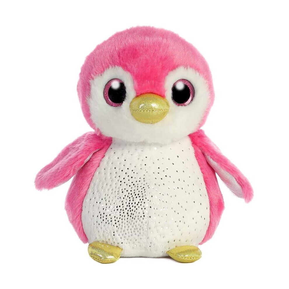 AURORA, 61025, Sparkle Tales, Isla Penguin, 7In, Soft Toy, Pink