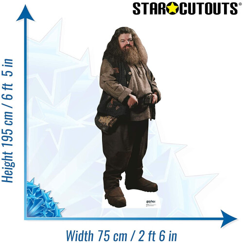Hagrid Cardboard Cut Out 1