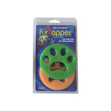 (Round) 2x Hair Remover Removes Pet Dogs Cats Hair Fur Zapper Catcher Reusable