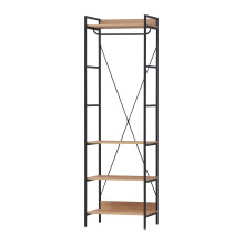 Open Wardrobe 3 Shelves Riviera Oak - Bedroom Furniture