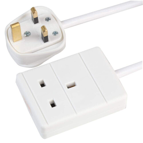 Pro Elec Extension Lead One Gang Cable - 0.5 Meter