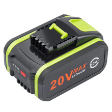 (1 Pack) 20V 6.0Ah/6000mAh Lithium ion Battery for Worx WA3551.1 WA3553 WA3572 WX386