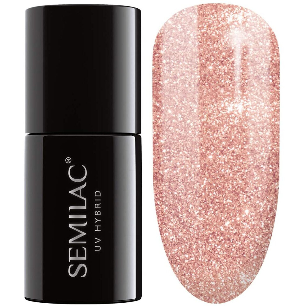 Semilac Gel Nail Polish | Long Lasting And Easy To Apply | Perfect For Home And Professional Manicure And Pedicure - 094 Delicate French Uv Gel Nail