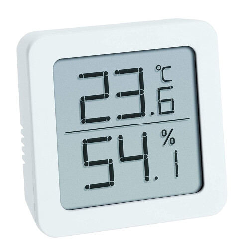 Termo-igrometro bianco TFA Dostmann 30.5051.02
