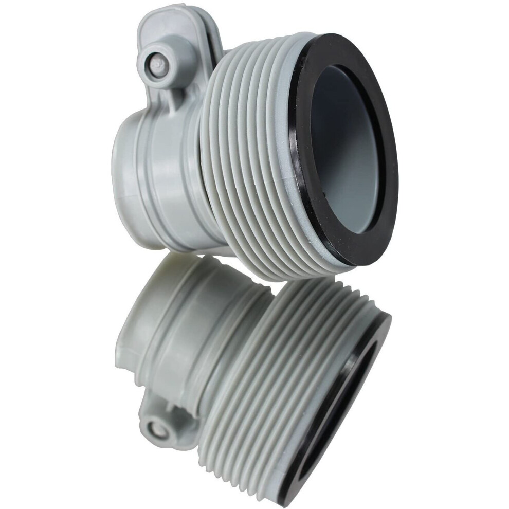 2 Intex Pool Filter Pump Connector Hose 38 – 32 Adaptor 10722 Bestway