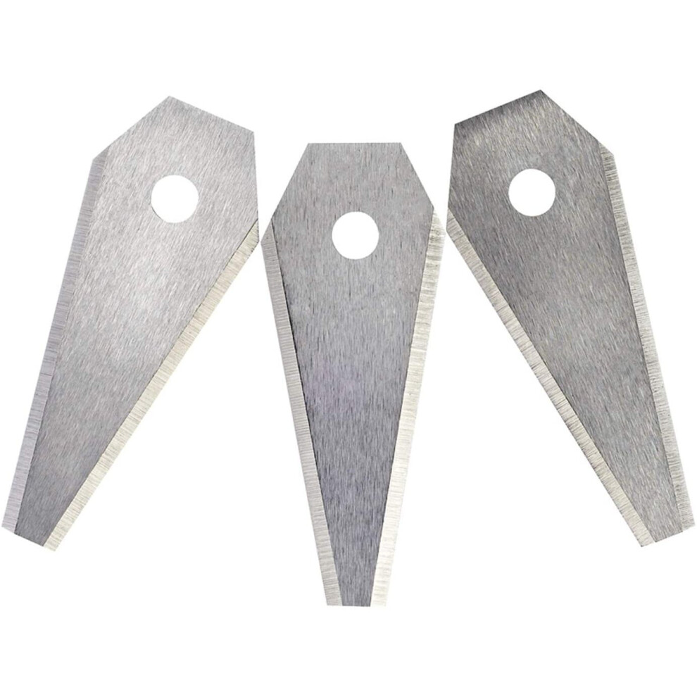 Bosch Lawnmower Blades (for Robotic Lawnmower Indego, Cutting Blades 3x, in Cardboard Box), Set of 3 Pieces