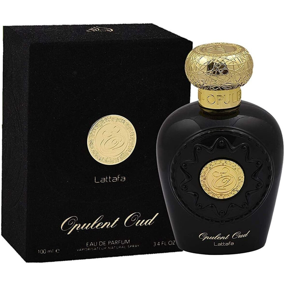 Opulent Oud Musk Blue Black White By Lattafa Halal Attar EDP Spray Perfume 100ml (Opulent Oud)