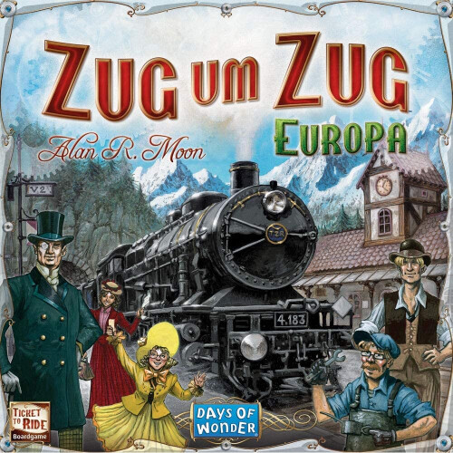Asmodee Asmodee 200098 "Ticket to ride: Europe" Boardgame - German Language 1