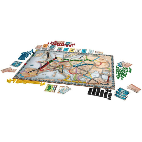 Asmodee Asmodee 200098 "Ticket to ride: Europe" Boardgame - German Language 2