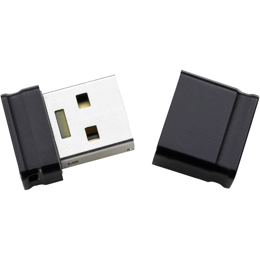 Intenso 3500460 8Gb Micro Line Usb 2.0 Flash Drive - Black 4034303012237