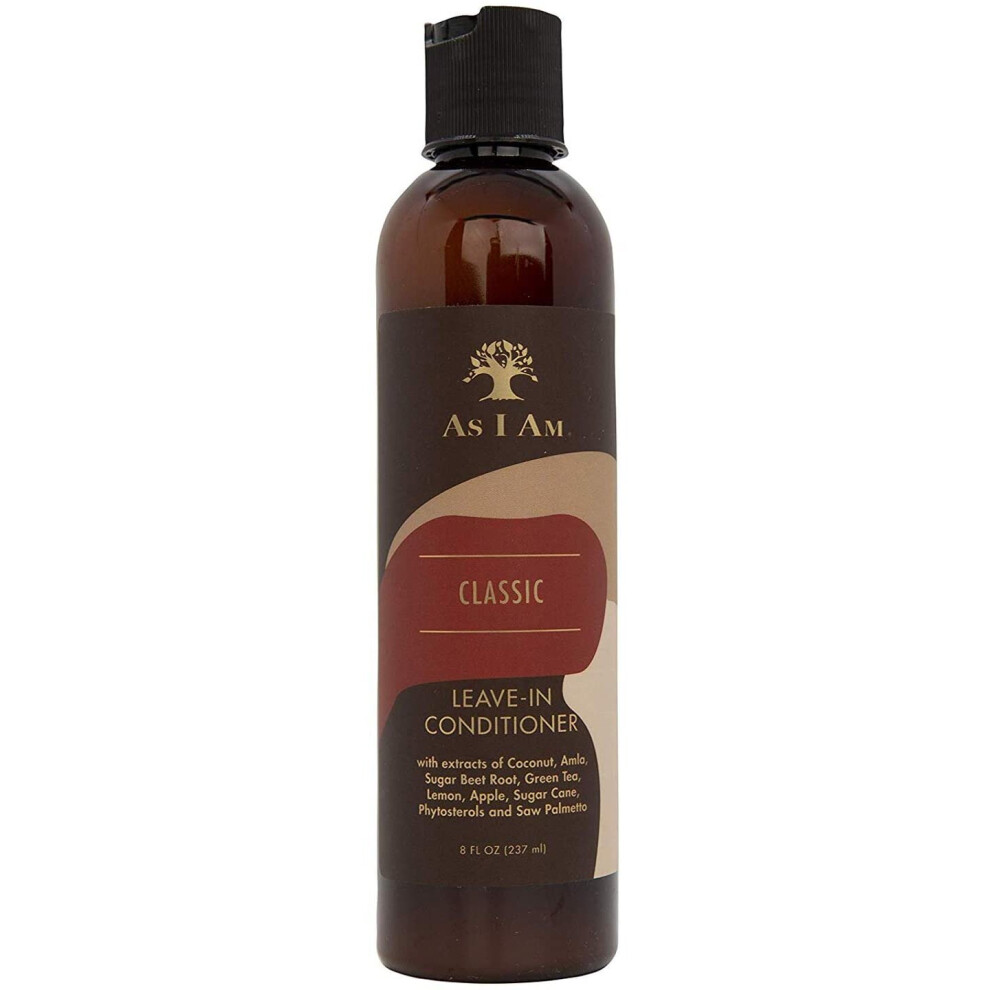 As I Am Leave-In Conditioner, 237ml/8 fl oz.