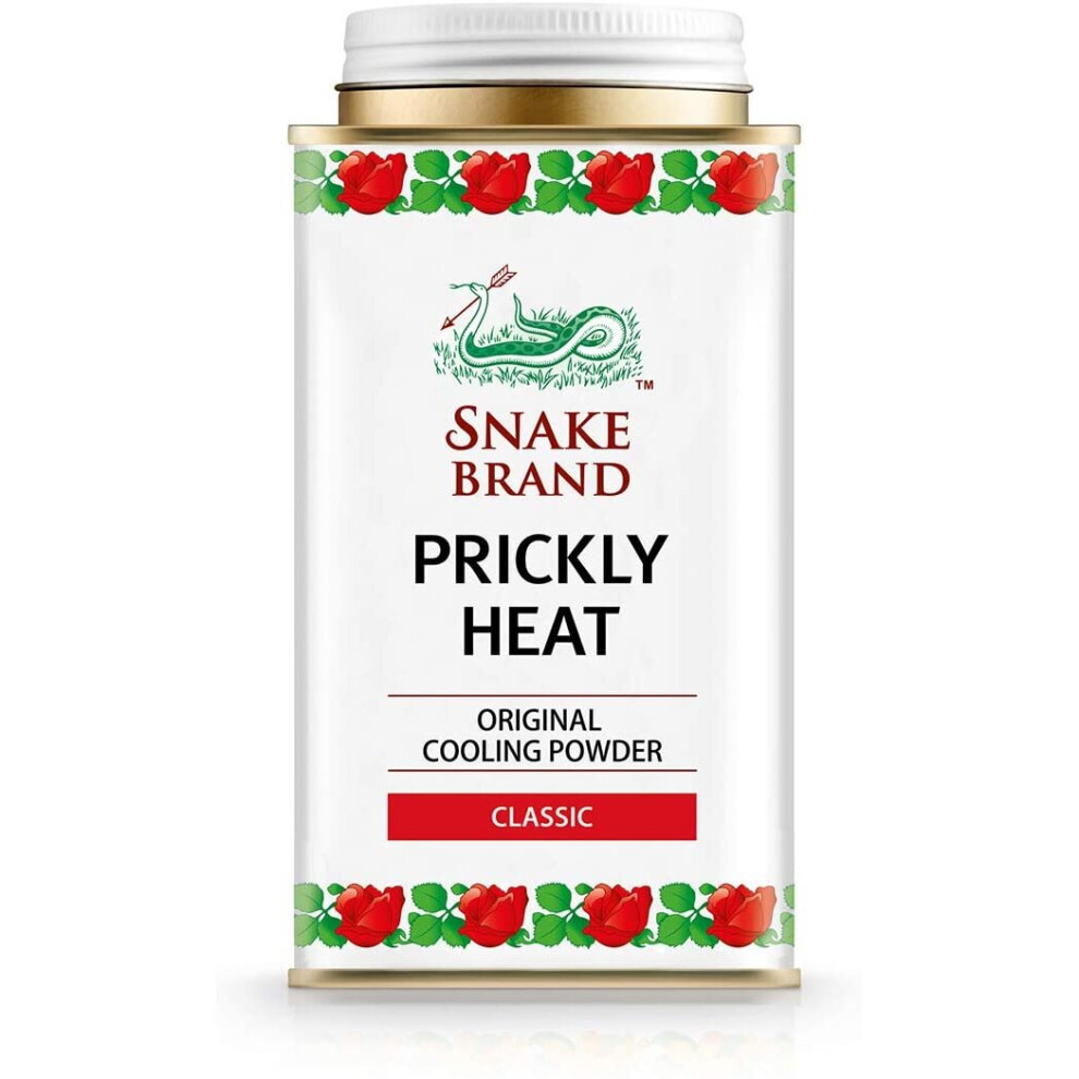 Snake Brand Classic Cooling Powder For Prickly Heat - 140 G