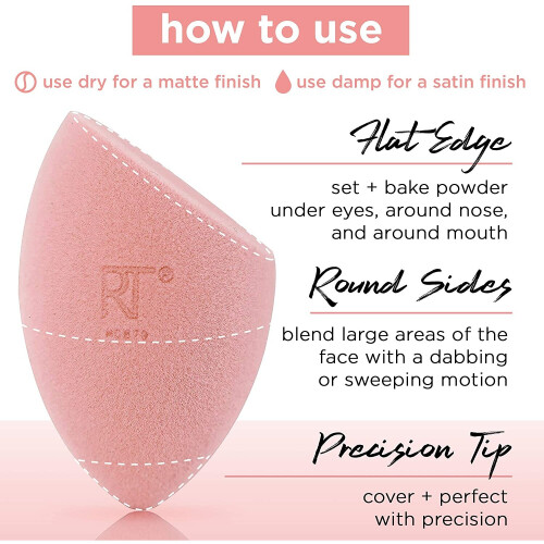 Real Techniques REAL TECHNIQUES - Real Techniques Miracle Powder Sponge Set 2 peças 2