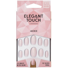 Elegant Touch - Colour Nails - Jackie (Baby Pink) - Oval Shape