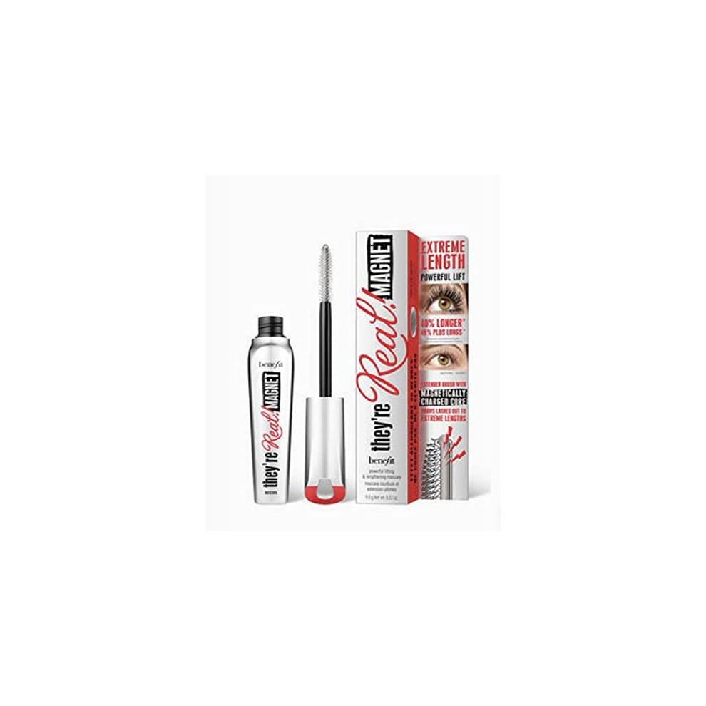 BENEFIT they're real! lengthening mascara 8.5 g Net wt. 0.3 oz. beyond mascara BLACK