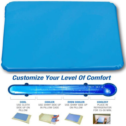 Cooling Pillow Water Cool Sleeping Aid Night Muscle Comfort Sleep 1