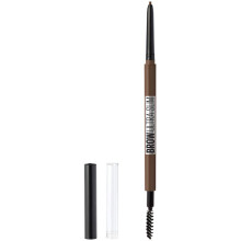 Maybelline Express Brow Ultra Slim Augenbrauenstift, Präzisionsspitze und Spoolie, Mittelbraun, 1 Stück
