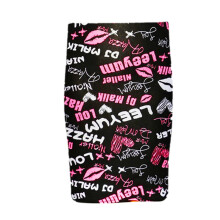 (7-8 Years, Pencil Skirt Black Graffiti) Girls New Black Comic Graffiti Print 2-13