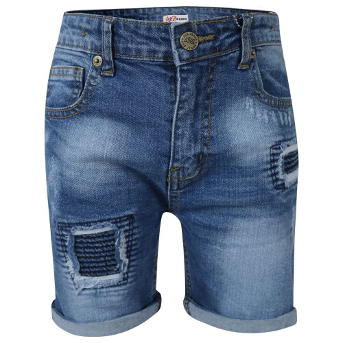 Ripped denim 2024 shorts boys