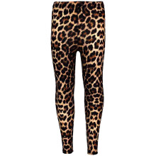 (9-10 Years, Brown Leopard) Girls Animal Leopard Print Fashion Leggings 5-13 Yr