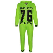 (5-6 Years, Neon Green) Kids Girls Brooklyn Print A2Z Onesie One Piece 5-13