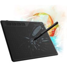 GAOMON S620 6.5 x 4 Inches Pen Tablet 8192 Levels Pressure Graphic Tablet with 4 Express Keys and Battery-free Pen for Drawing & Playing OSU