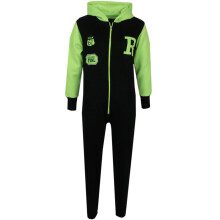 (5-6 Years, Black & Neon Green) Girls Boys Varsity Baseball A2Z Onesie One Piece
