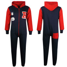 (5-6 Years, Navy & Red) Girls Boys Varsity Baseball A2Z Onesie One Piece