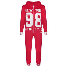 (5-6 Years, Pink) Girl New York 98 Print A2Z Onesie One Piece Pyjamas
