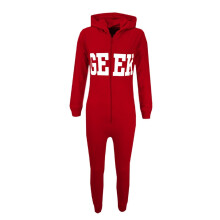 (5-6 Years, Red) Kids Girls Boys GEEK Print A2Z Onesie One Piece 5-13