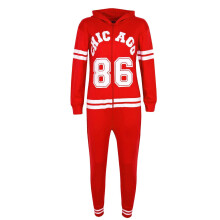 (9-10 Years, Red) Kids Girl CHICAGO 86 Print A2Z Onesie One Piece 5-13