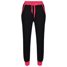 (13 Years, Pink) Kids Fleece Trousers Two Tone Cuffed Sweatpants