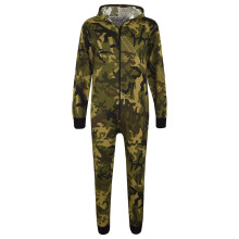 (7-8 Years, Green) Girls Boys Camo Green A2Z Onesie One Piece 5-13