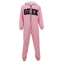 (7-8 Years, Baby Pink) Girls Boys A2Z Onesie One Piece Pyjamas Geek Print