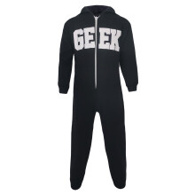 (2-3 Years, Black) Girls Boys A2Z Onesie One Piece Pyjamas Geek Print