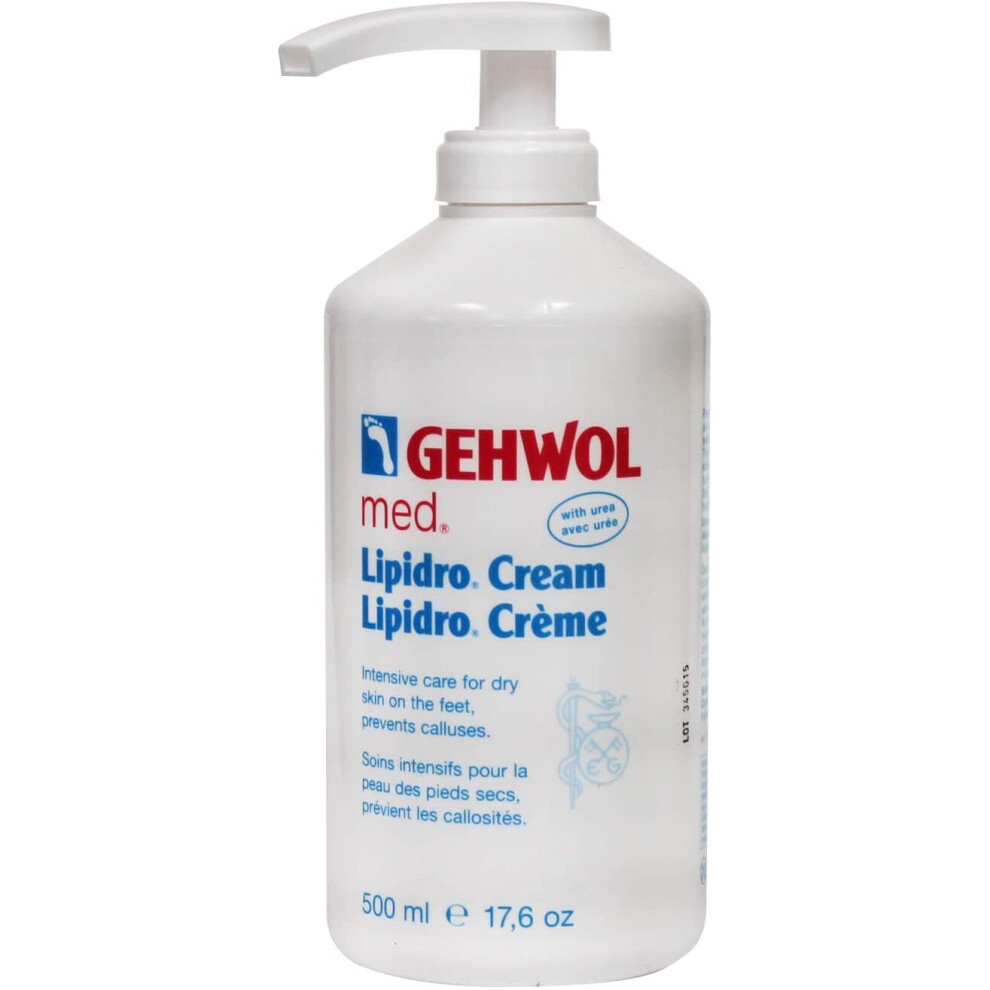 Gehwol Gerlach Med Lipidro Foot Cream 500Ml