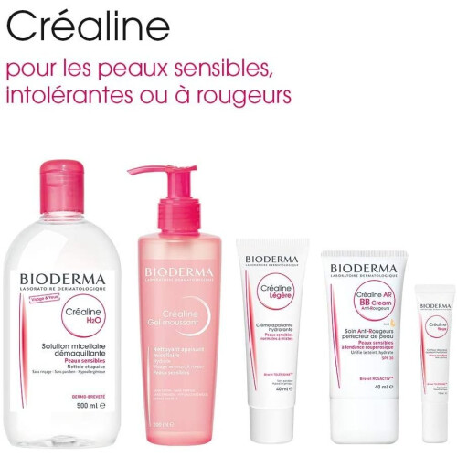 Bioderma Bioderma Crealine TS H2O Micelle Solution 2 x 500ml 1