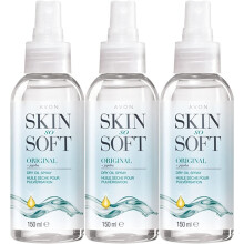Skin so Soft Original Dry Oil Spray with Jojoba 150ml – pack 3