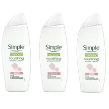 Simple Nourishing Shower Cream 250ml (PACK 3)