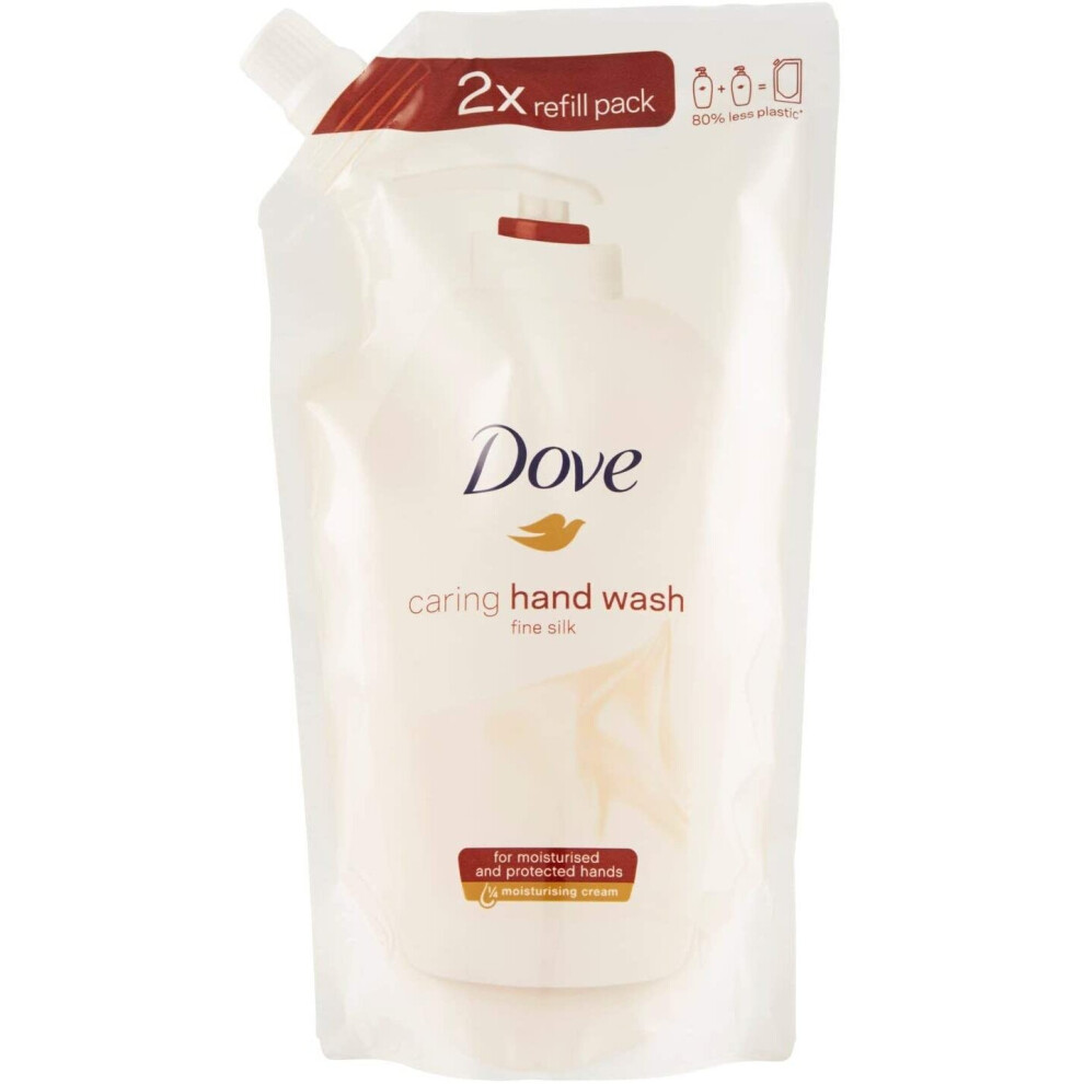 Dove Liquid Hand Wash Refill Silk, 500 millilitre
